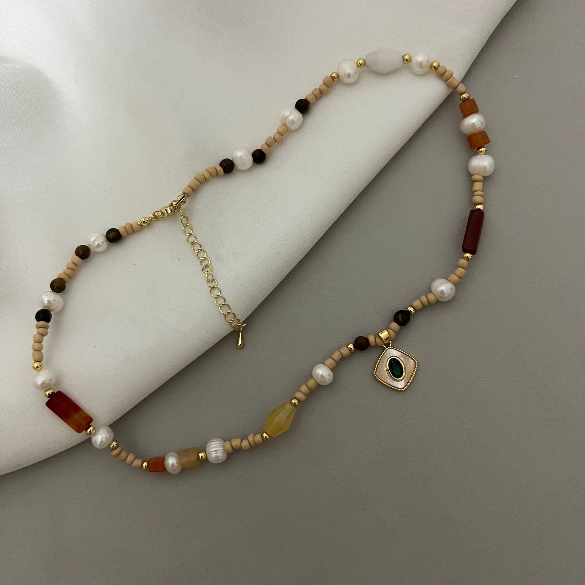 Wholesale Beaded Stacking Pearl Necklaces